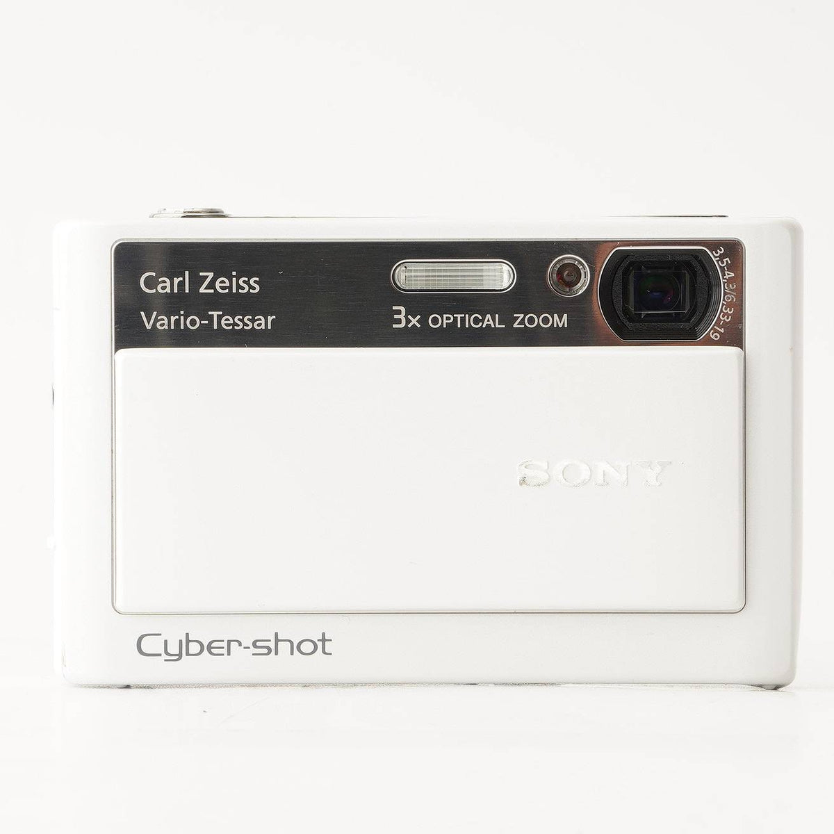 ソニー Sony Cyber shot DSC-T20 ホワイト 3x 光学ズーム – Natural