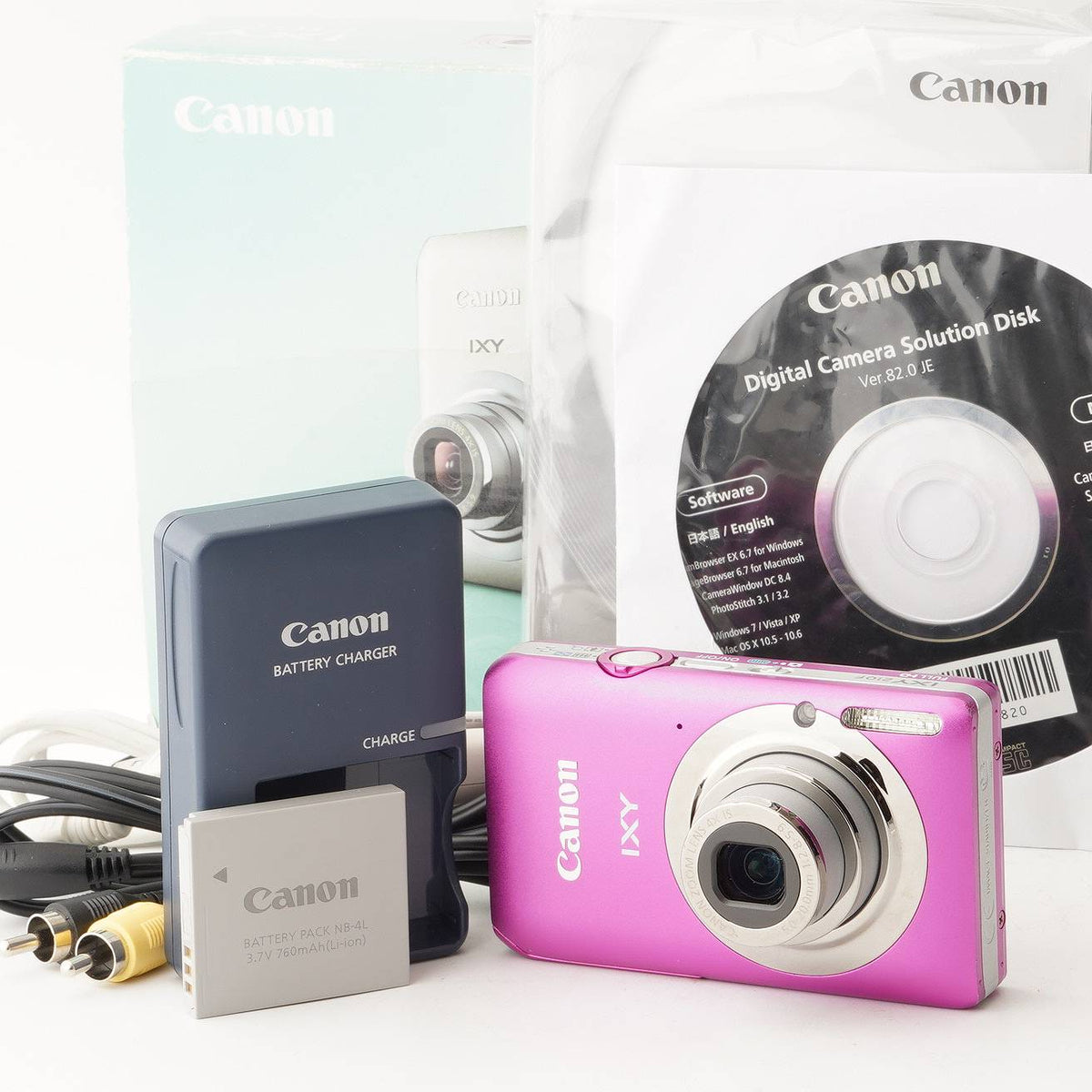 Canon IXY 210F デジタルカメラ 本体 ピンク キヤノン Canon IXY 210F Pink Compact Digital Camera – Natural