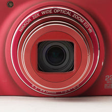 画像をギャラリービューアに読み込む, ニコン Nikon COOLPIX S9500 ヴェルヴェットレッド 22x 広角 光学ズーム Full HD