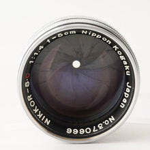 画像をギャラリービューアに読み込む, ニコン Nikon NIKKOR-S.C 50mm F1.4 Sマウント
