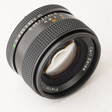 画像をギャラリービューアに読み込む, コンタックス Contax カールツァイス Carl Zeiss Planar 50mm F1.4 T* MMJ C/Y ヤシカ マウント