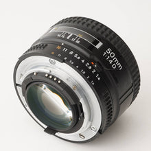 画像をギャラリービューアに読み込む, ニコン Nikon AF NIKKOR 50mm F1.4D