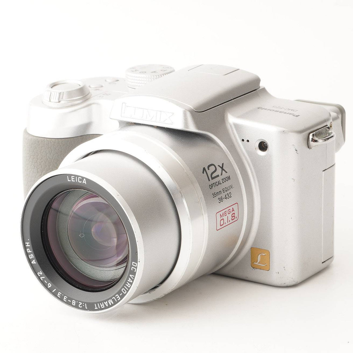 Panasonic LUMIX DMC-FZ5 LEICA 12倍ズームデジカメ パナソニック Panasonic LUMIX DMC-FZ5 シルバー 12x 光学ズーム