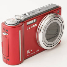 画像をギャラリービューアに読み込む, パナソニック Panasonic LUMIX DMC-TZ7 レッド