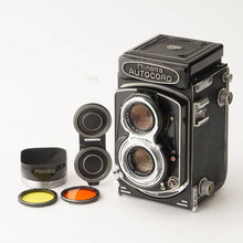 画像をギャラリービューアに読み込む, ミノルタ Minolta オートコード AUTOCORD 初期型 / Chiyoko Rokkor 75mm F3.5