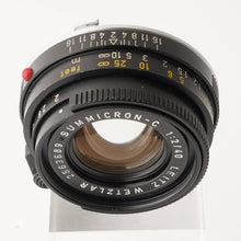 画像をギャラリービューアに読み込む, ライカ Leitz Wetzlar Leica ズミクロン Summicron-C 40mm F2 Mマウント