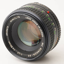 Load image into Gallery viewer, Minolta SRT 101 / MC Rokkor-PF 50mm f/1.7