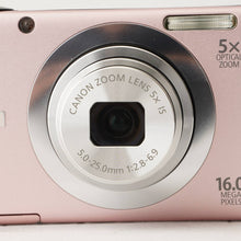 Load image into Gallery viewer, Canon PowerShot A2400 IS Pink 5x Optical Zoom