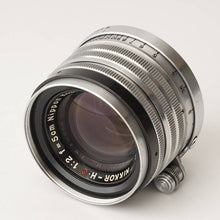 画像をギャラリービューアに読み込む, ニッカ Nicca 3-F レンジファインダー / Nippon Kogaku Nikkor-H C 5cm F2 黒帯