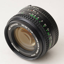画像をギャラリービューアに読み込む, ミノルタ Minolta XG-S / MD ROKKOR 50mm F1.4