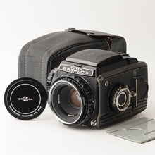 画像をギャラリービューアに読み込む, ゼンザブロニカ Zenza Bronica S2 S2A 後期モデル ブラック / Nikkor-P 75mm F2.8