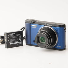 Load image into Gallery viewer, Casio EXILIM EX-ZR1600 Blue 18x Optical Zoom