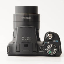 Load image into Gallery viewer, Canon PowerShot SX500 IS Black Compact Digital Camera