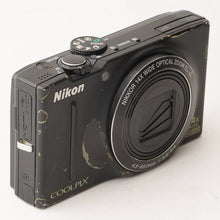Load image into Gallery viewer, Nikon COOLPIX S8200 Black 14x WIDE OPTICAL ZOOM