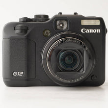 Load image into Gallery viewer, Canon PowerShot G12 Black 5x OPTICAL ZOOM