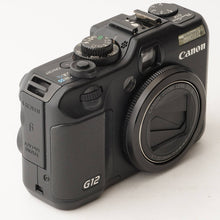 Load image into Gallery viewer, Canon PowerShot G12 Black 5x OPTICAL ZOOM