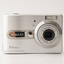 Load image into Gallery viewer, Sanyo Xacti DSC-S75 Silver 3x Optical Zoom