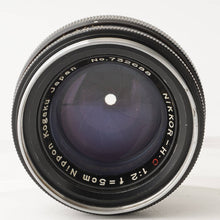 画像をギャラリービューアに読み込む, ニコン Nikon NIKKOR-H C 50mm F2 Sマウント