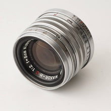 Load image into Gallery viewer, Nippon Kogaku NIKKOR-H C 5cm 50mm f/2 L39 LTM