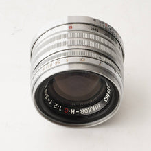Load image into Gallery viewer, Nippon Kogaku NIKKOR-H C 5cm 50mm f/2 L39 LTM
