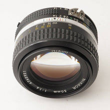 Load image into Gallery viewer, Nikon Ai NIKKOR 50mm f/1.4 F Mount