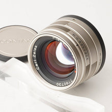 画像をギャラリービューアに読み込む, コンタックス Contax カールツァイス Carl Zeiss Planar 45mm F2 T* G マウント