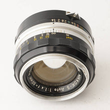 画像をギャラリービューアに読み込む, ニコン Nikon 非Ai NIKKOR-S Auto 50mm F1.4 Fマウント