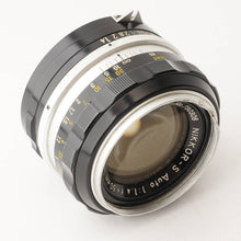 画像をギャラリービューアに読み込む, ニコン Nikon 非Ai NIKKOR-S Auto 50mm F1.4 Fマウント