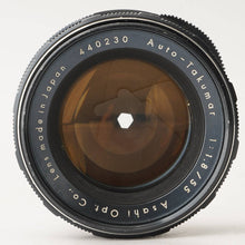 画像をギャラリービューアに読み込む, ペンタックス Pentax Asahi タクマー Auto Takumar 55mm F1.8 M42マウント