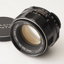画像をギャラリービューアに読み込む, ペンタックス Pentax Asahi スーパータクマー Super Takumar 55mm F1.8 M42 マウント