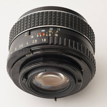 画像をギャラリービューアに読み込む, ペンタックス Pentax Asahi SMC タクマー TAKUMAR 55mm F1.8 M42マウント