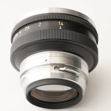 画像をギャラリービューアに読み込む, ニコン Nikon NIKKOR-S.C 50mm F1.4 ブラック Sマウント