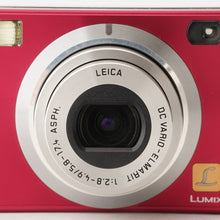 Load image into Gallery viewer, Panasonic LUMIX DMC-FX5 Pink Compact Digital Camera