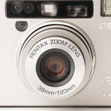 Load image into Gallery viewer, Pentax ESPIO 120 Mi Silver / Pentax Zoom Lens 38-120mm