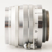 画像をギャラリービューアに読み込む, 東京光学 Tokyo Kogaku Topcor-S 50mm F2 ライカ L39 マウント