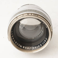 Load image into Gallery viewer, Carl Zeiss Jena Sonnar 50mm f/2 Contax Mount