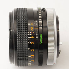 画像をギャラリービューアに読み込む, キヤノン Canon FD 50mm F1.4 S.S.C.