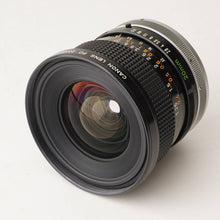 画像をギャラリービューアに読み込む, キヤノン Canon FD 20mm F2.8 S.S.C.