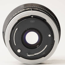 画像をギャラリービューアに読み込む, キヤノン Canon FD 20mm F2.8 S.S.C.