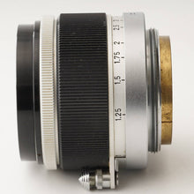 画像をギャラリービューアに読み込む, キヤノン Canon 50mm F1.8 L39 LTM