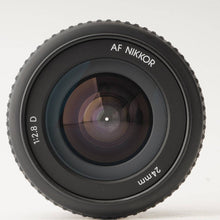 画像をギャラリービューアに読み込む, ニコン Nikon AF Nikkor 24mm F2.8 D Fマウント