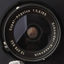 画像をギャラリービューアに読み込む, シュナイダー Schneider-Kreuznach Super-Angulon MC 65mm F5.6