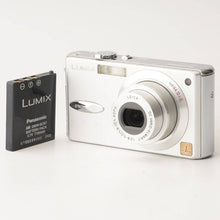 Load image into Gallery viewer, Panasonic LUMIX DMC-FX2 Silver Compact Digital Camera