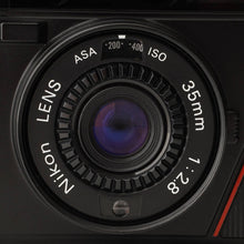 画像をギャラリービューアに読み込む, ニコン Nikon L35 AF ISO1000 / 35mm F2.8 コンパクトフィルムカメラ