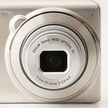 Load image into Gallery viewer, Casio EXLIM EX-ZS20 Silver 6x Wide Optical Zoom