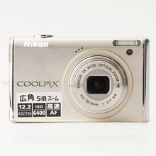 Load image into Gallery viewer, Nikon COOLPIX S640 Silver 5x Wide OPTICAL ZOOM