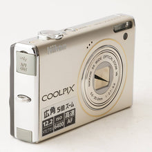 Load image into Gallery viewer, Nikon COOLPIX S640 Silver 5x Wide OPTICAL ZOOM