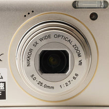 Load image into Gallery viewer, Nikon COOLPIX S640 Silver 5x Wide OPTICAL ZOOM