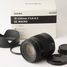 Load image into Gallery viewer, Sigma CONTEMPORARY 18-200mm f/3.5-6.3 DC MACRO HSM 014 Pentax K Mount