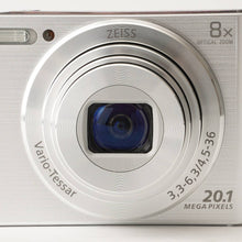 Load image into Gallery viewer, Sony Cyber-shot DSC-W830 Silver 8x OPTICAL ZOOM